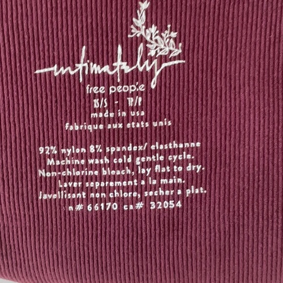 NWOT FREE PEOPLE INTIMATELY TUBE TOP - Picture 5 of 8